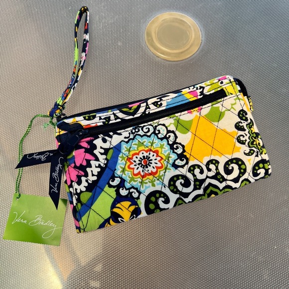 Vera Bradley Glenna Wristlet Zip Up Wallet NWT - Picture 6 of 7